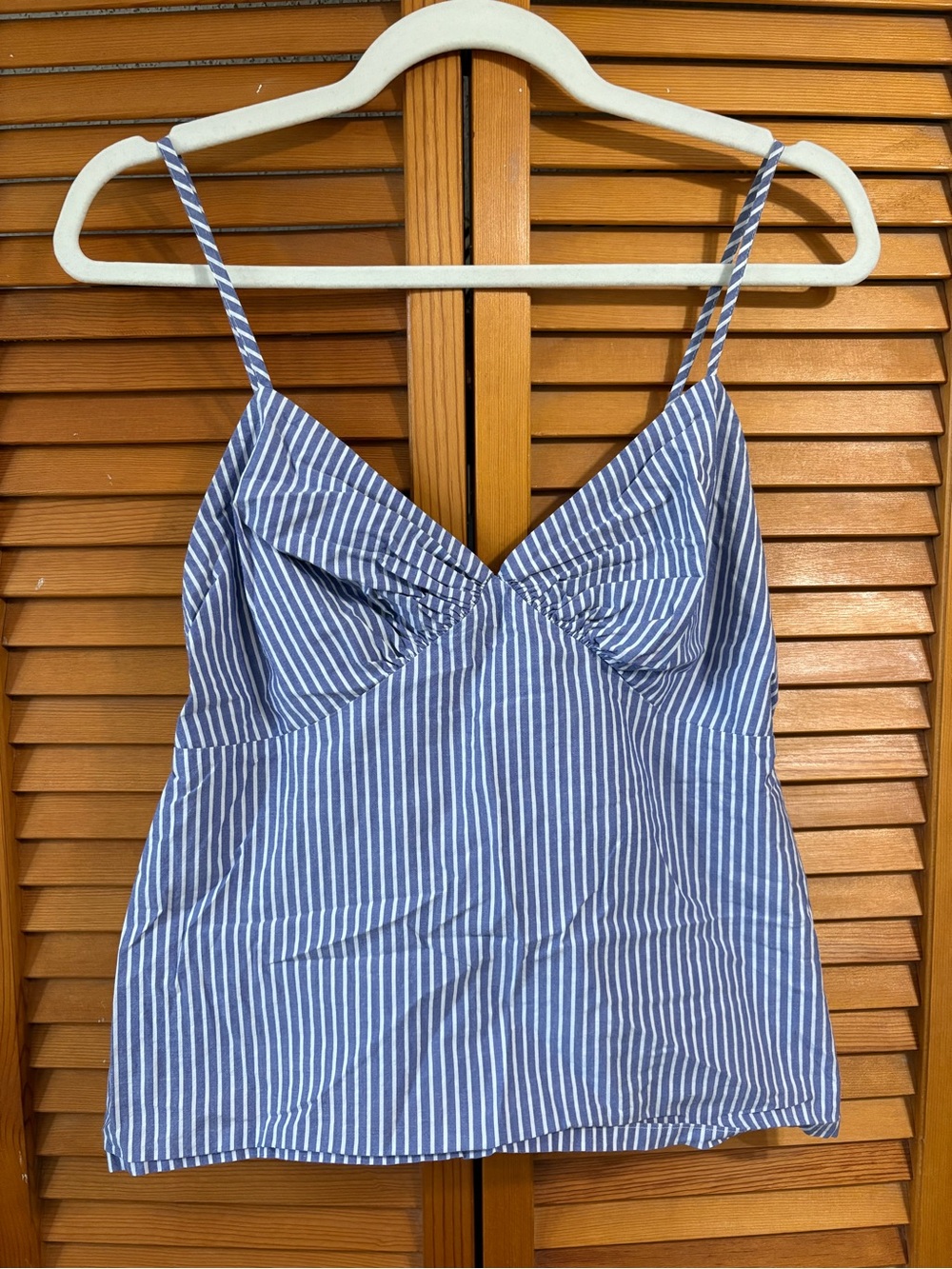 EXPRESS Striped Babydoll Tank Top